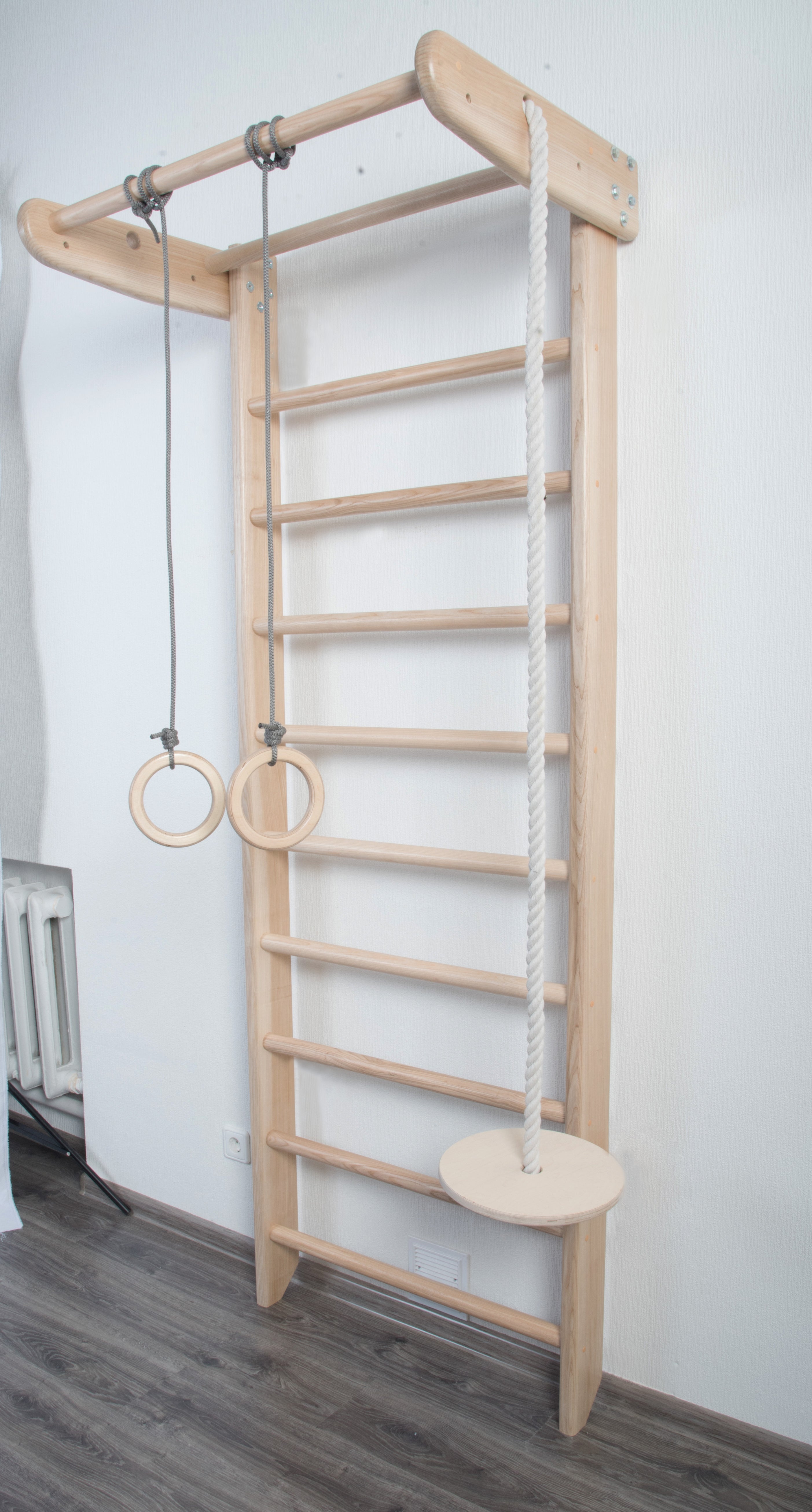 Wall Stall Bar Set made of Ash