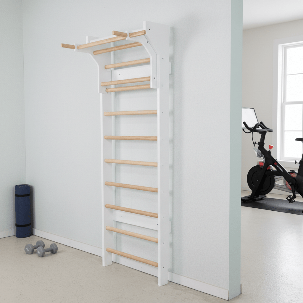 All - in - One Wooden Stall Bar Sport Ladder - CleverWood