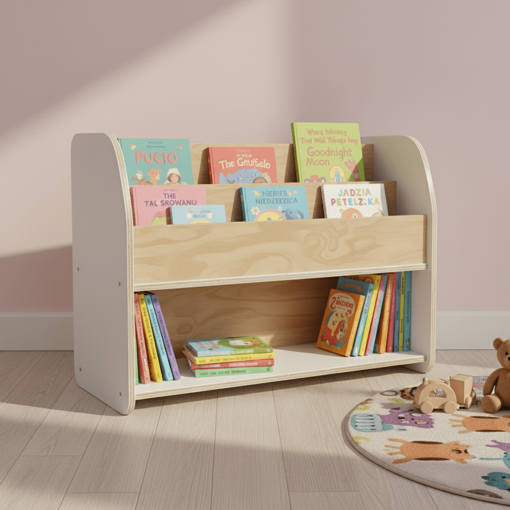 Book Rack/Floor Shelf for Kids Room - CleverWood