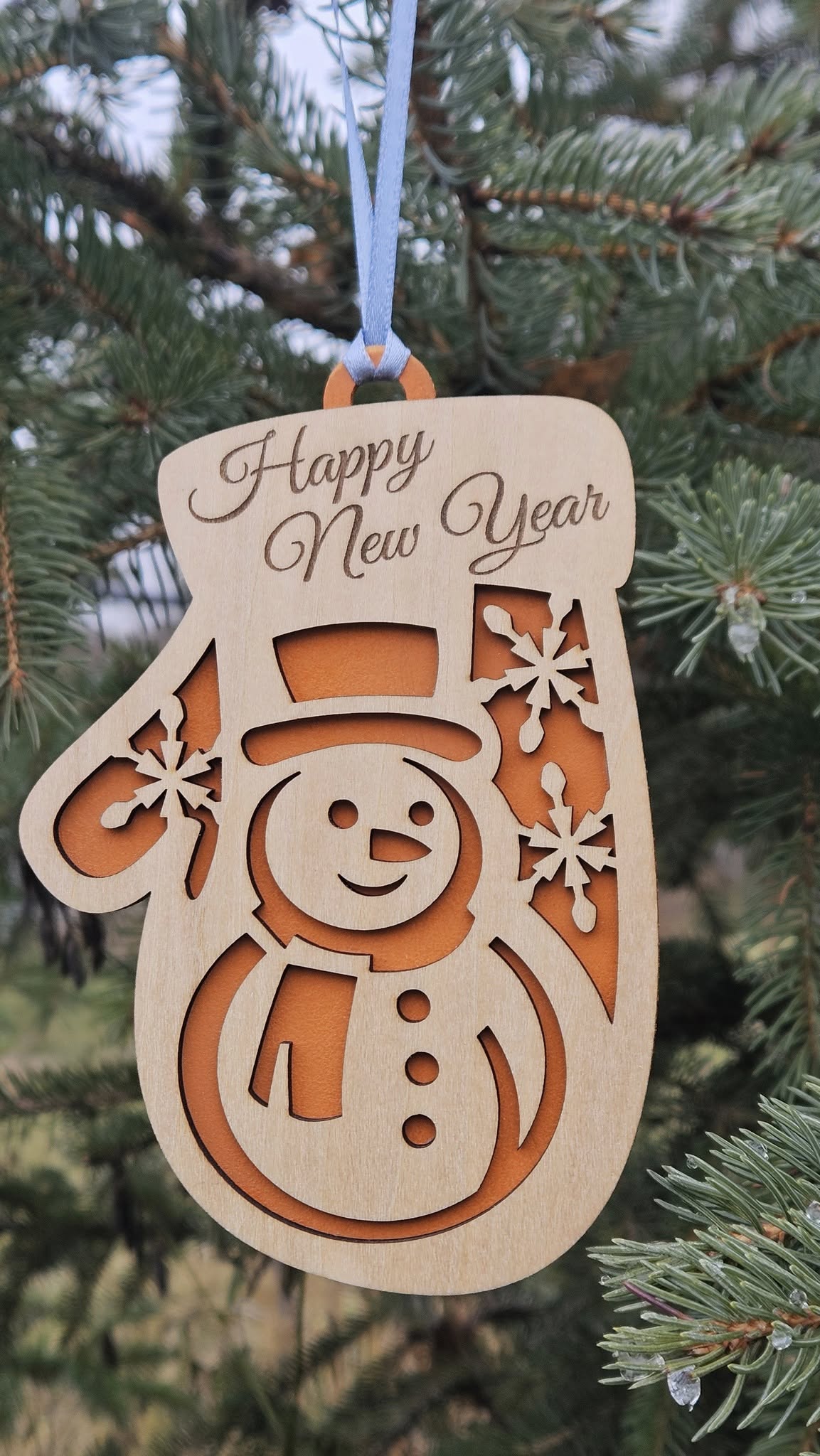 Christmas Tree Decor Set_Mittens - CleverWood
