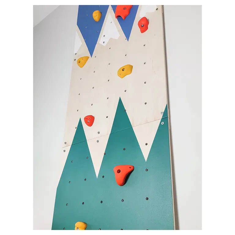 Climbing Wall Panels – Set of 3, 6 or 9 Durable, Interactive Sport Panels for Strength and Coordination - CleverWood