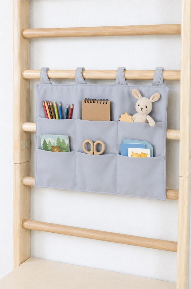 Hanging Pocket Organizer for Swedish Ladder - CleverWood