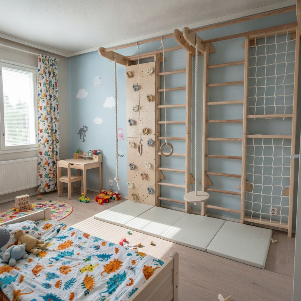 Set of 2 climbing playgrounds