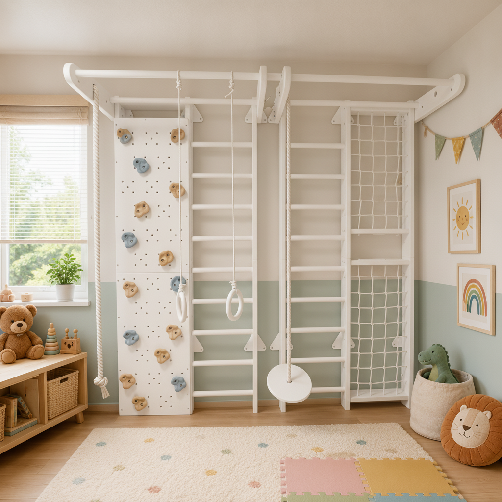 Set of 2 climbing playgrounds