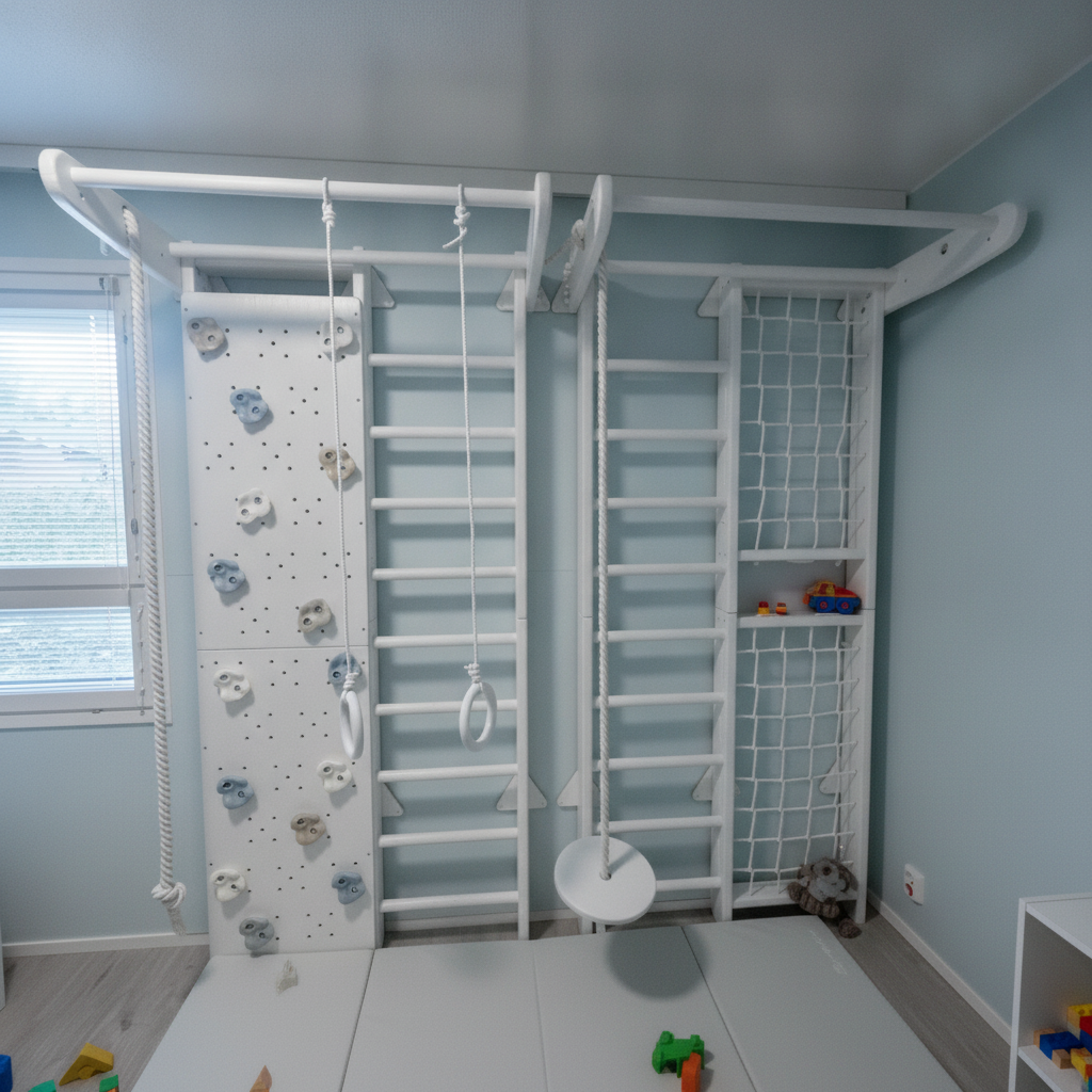 Set of 2 climbing playgrounds