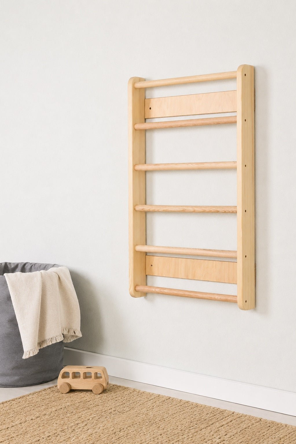 Mini Swedish Wall Ladder - CleverWood