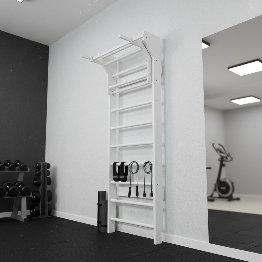 All-in-One Wooden Stall Bar