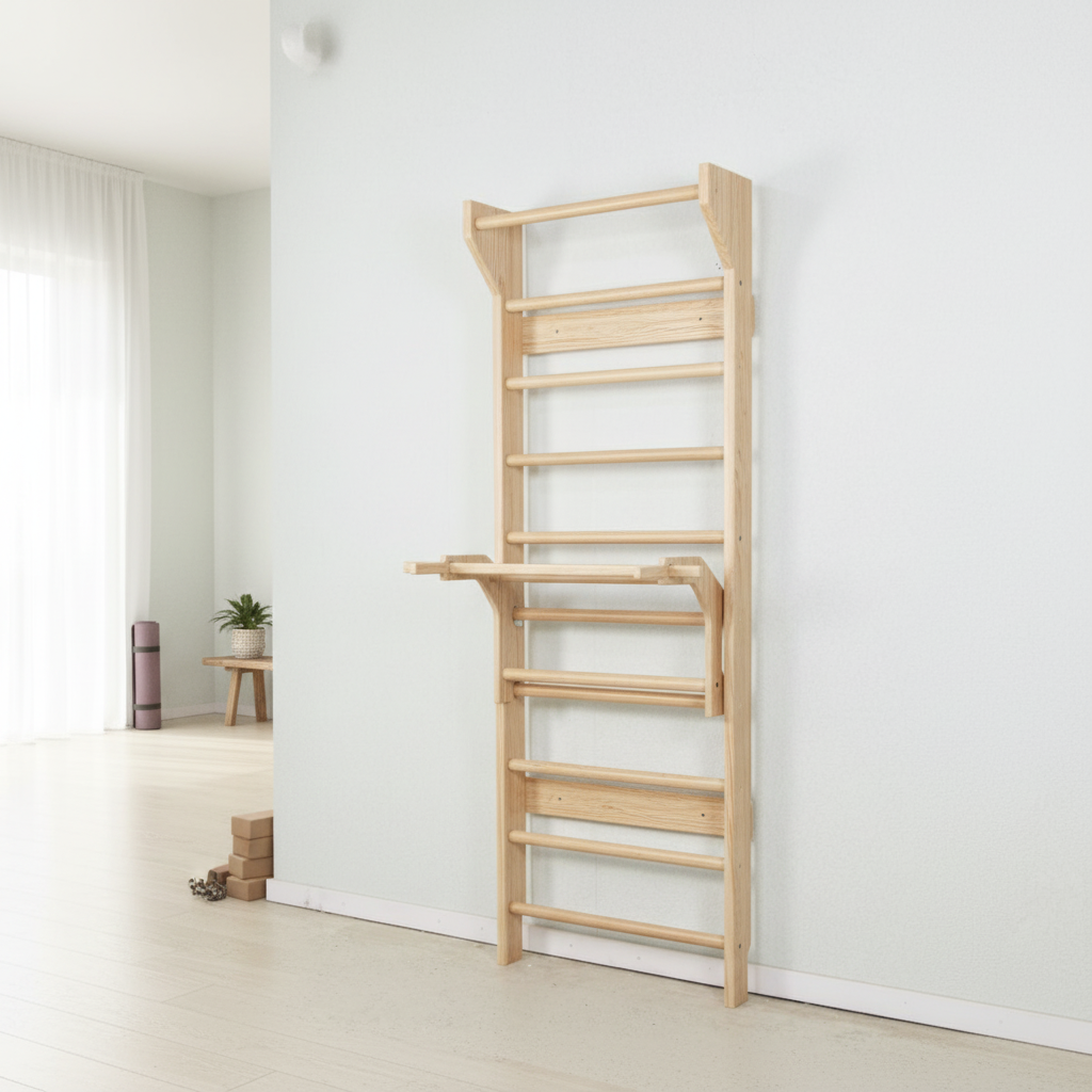 All-in-One Wooden Stall Bar