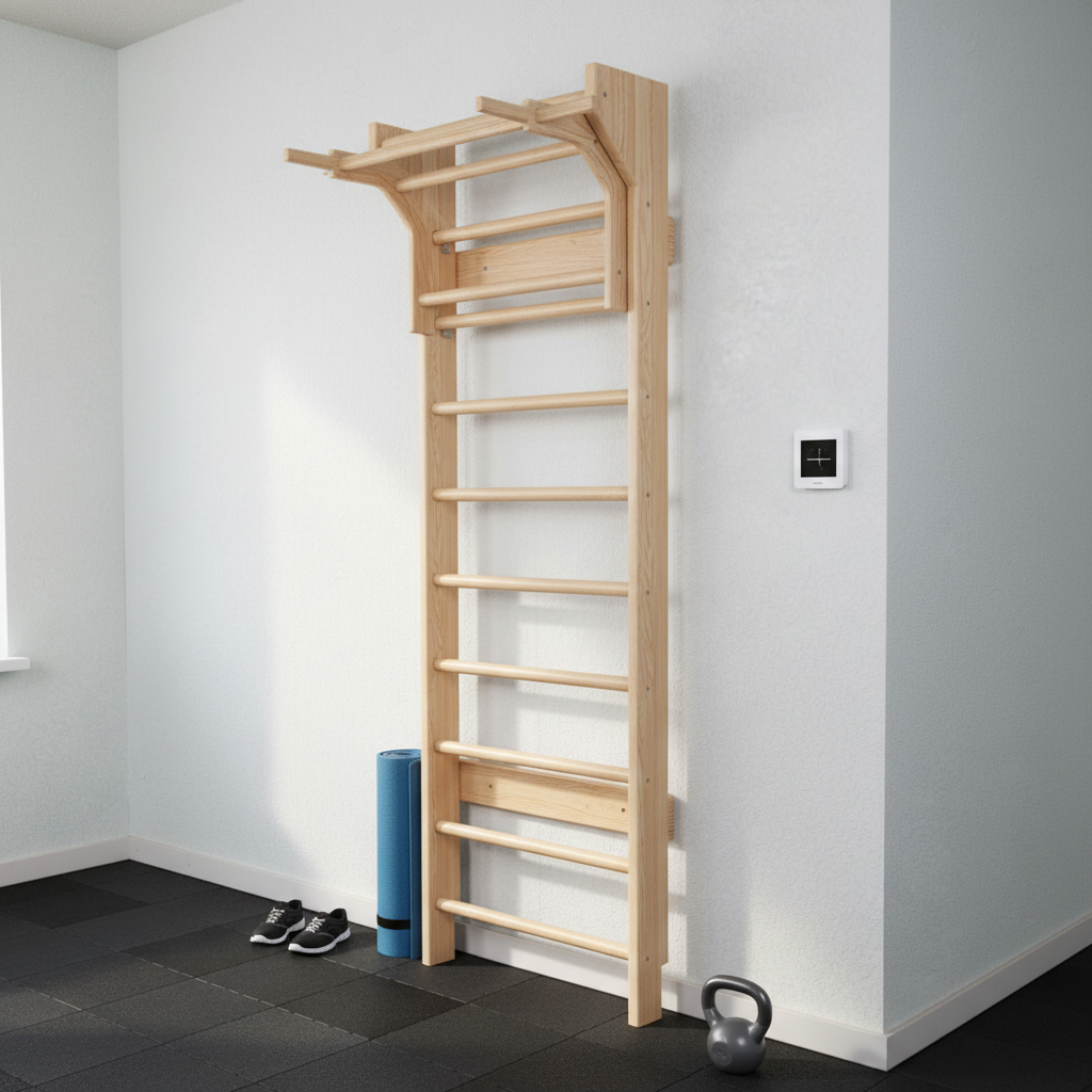 All-in-One Wooden Stall Bar