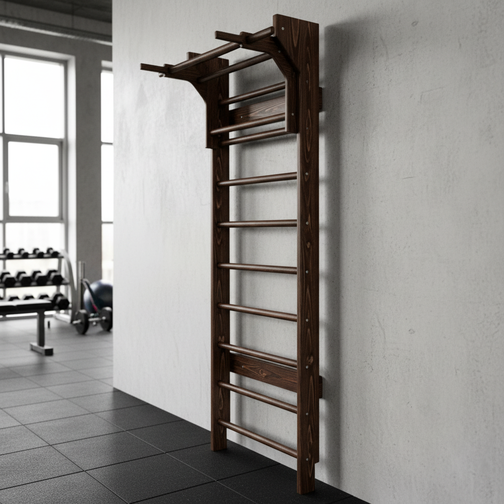 All-in-One Wooden Stall Bar