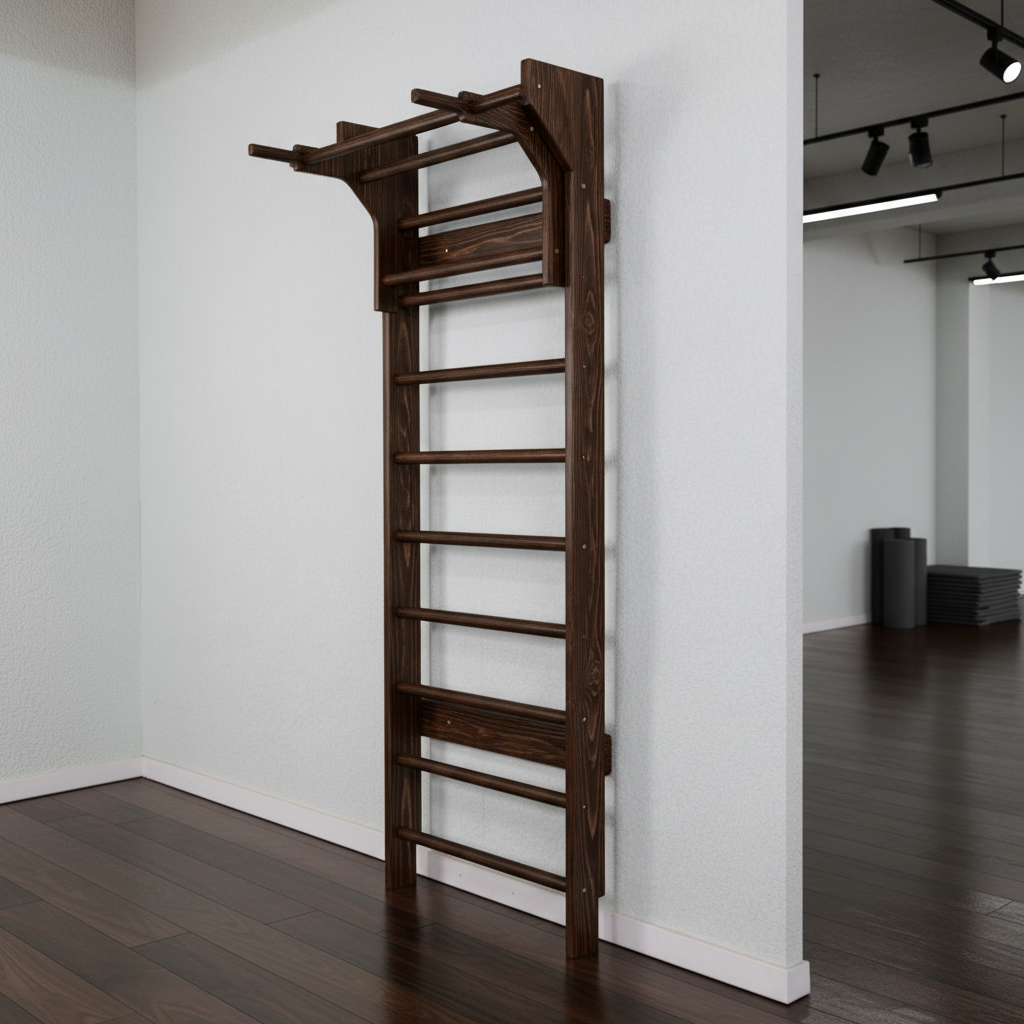 All-in-One Wooden Stall Bar