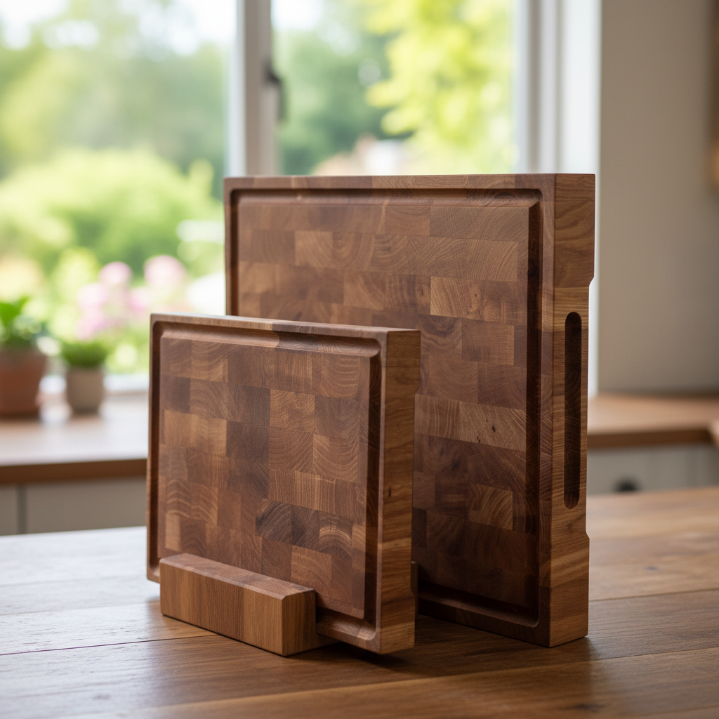 Premium End Grain Oak Cutting Board