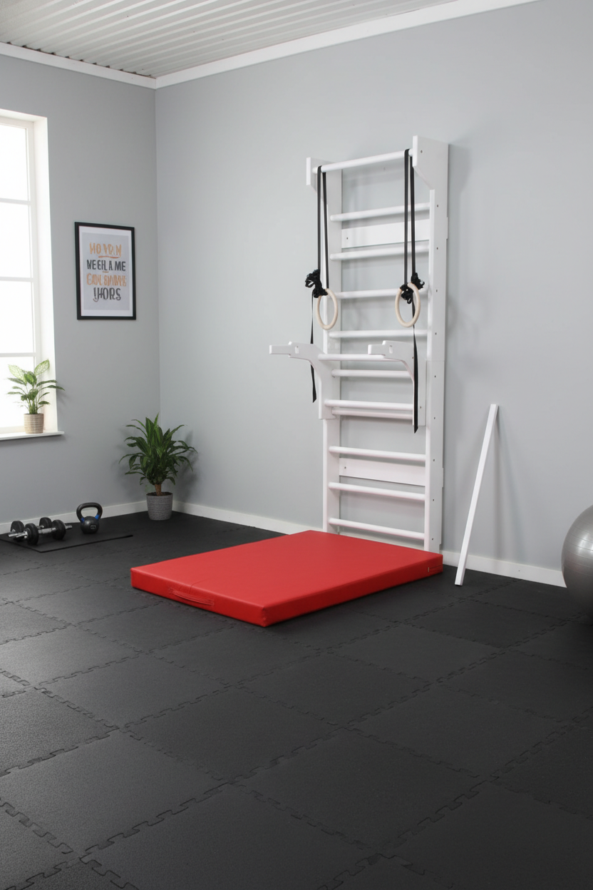 All-in-One Wooden Stall Bar