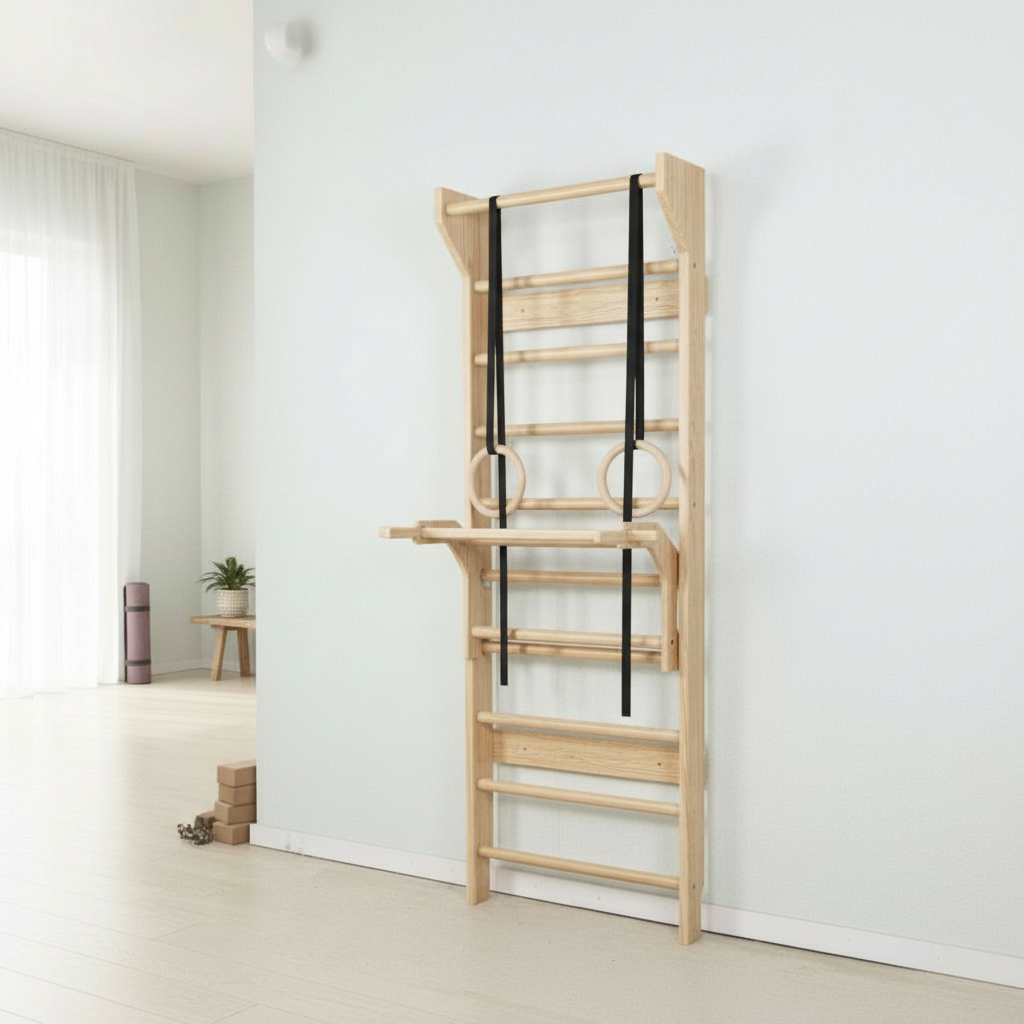 All-in-One Wooden Stall Bar