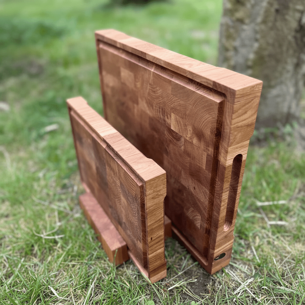 Premium End Grain Oak Cutting Board - CleverWood
