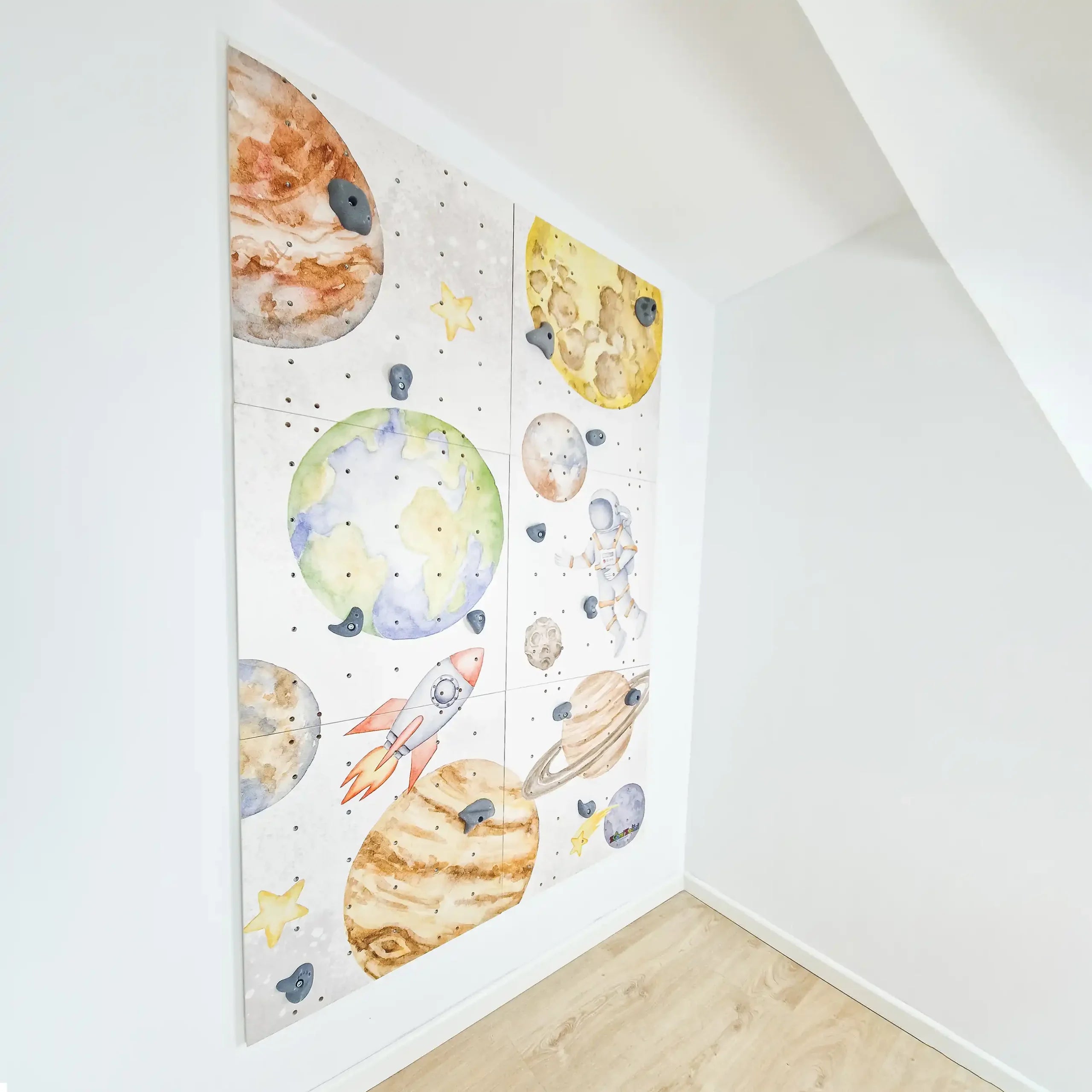 Climbing Wall Panels – Set of 3, 6 or 9 Durable, Interactive Sport Panels for Strength and Coordination