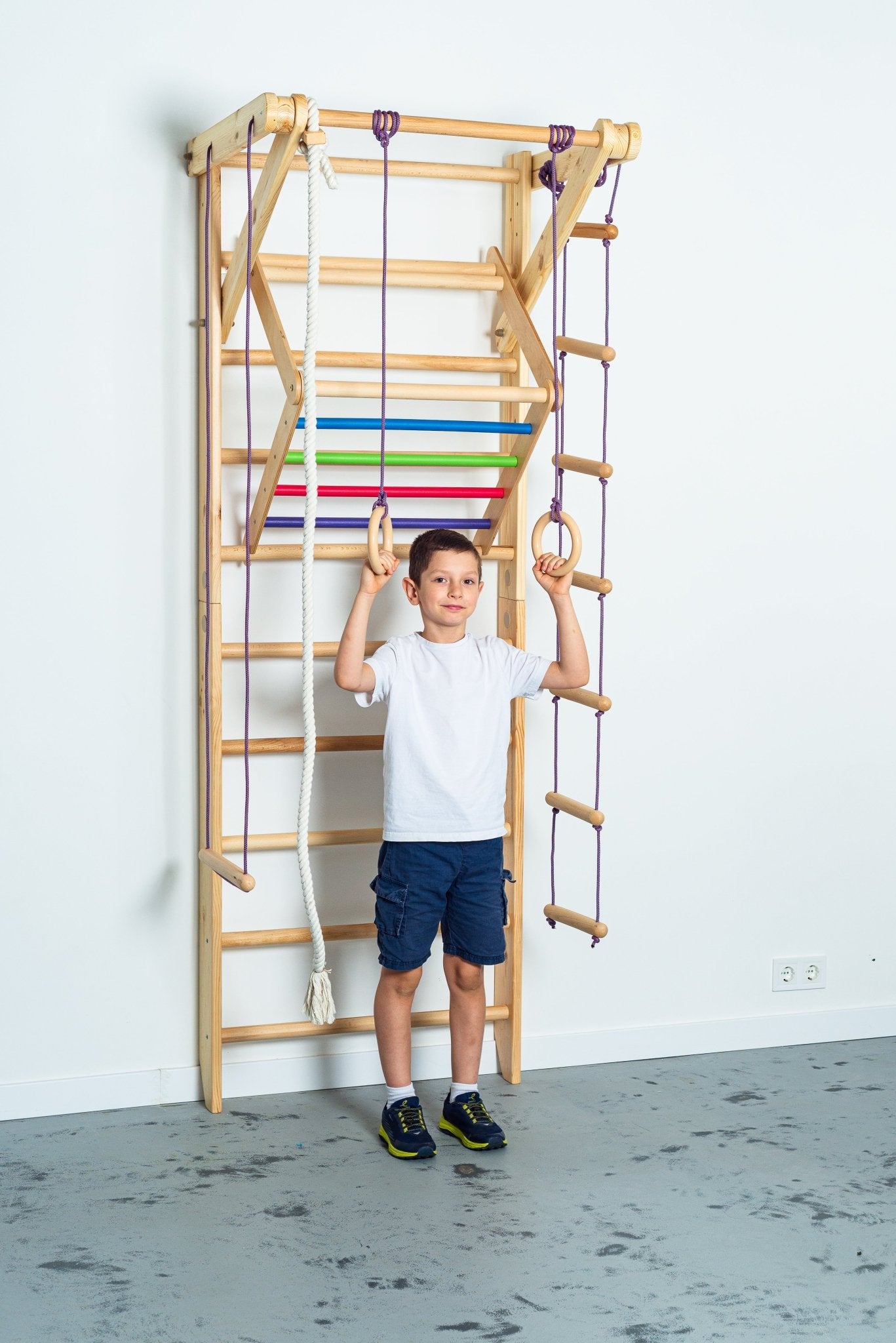 Swedish ladder Set for Kids and Adults - CleverWood