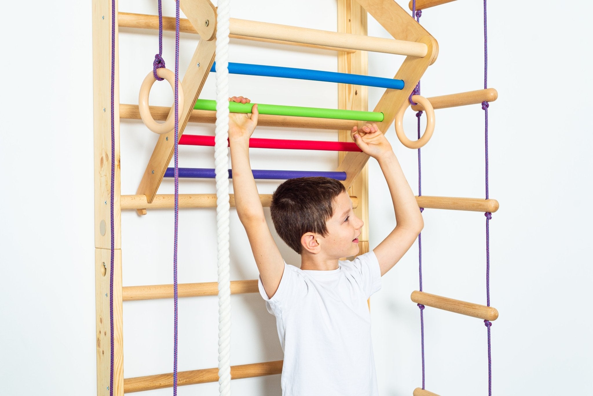 Swedish ladder Set for Kids and Adults - CleverWood