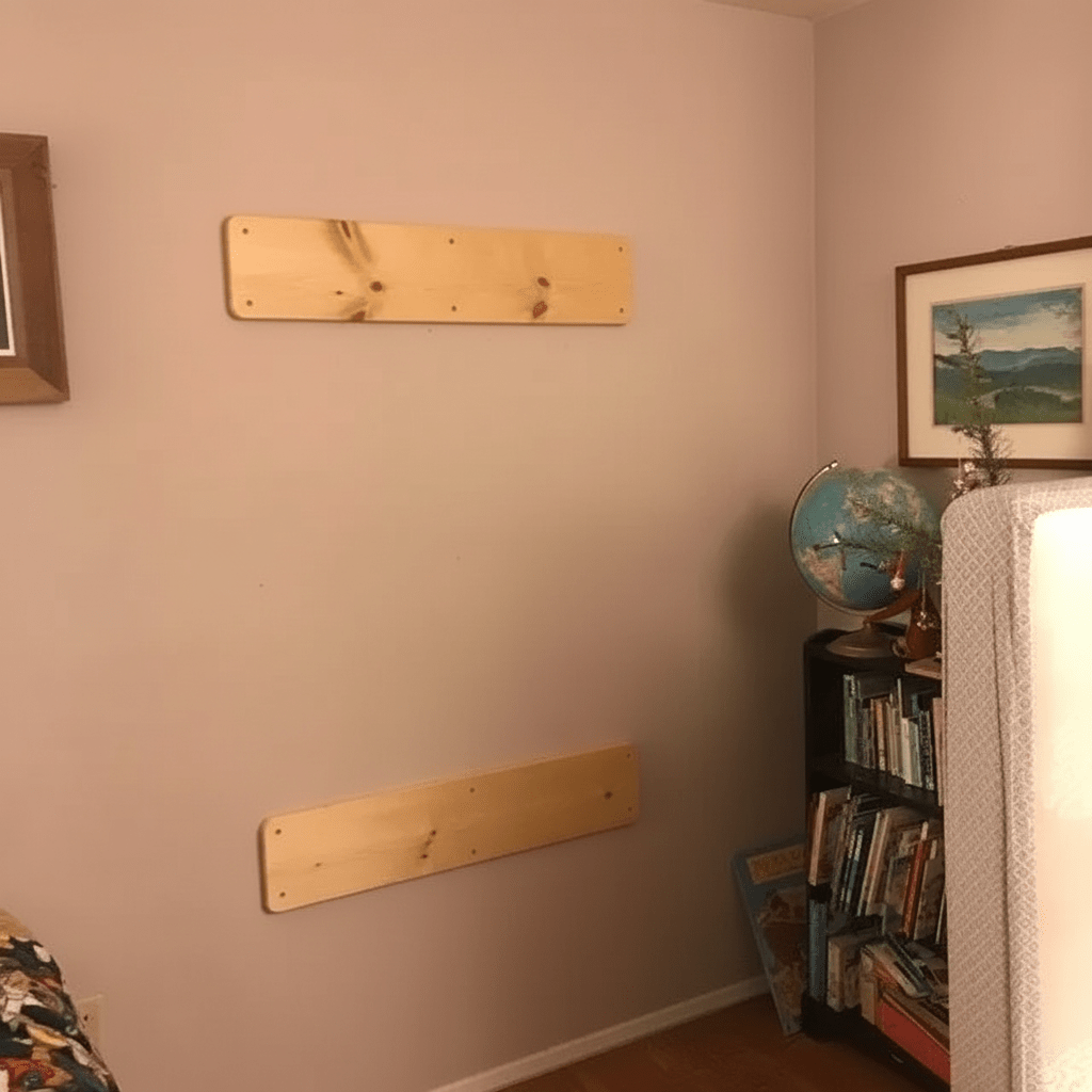 Wall Installation Planks for sport ladder - CleverWood