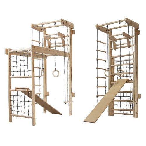 Wooden Foldable Indoor Playground "Transformer" - CleverWood