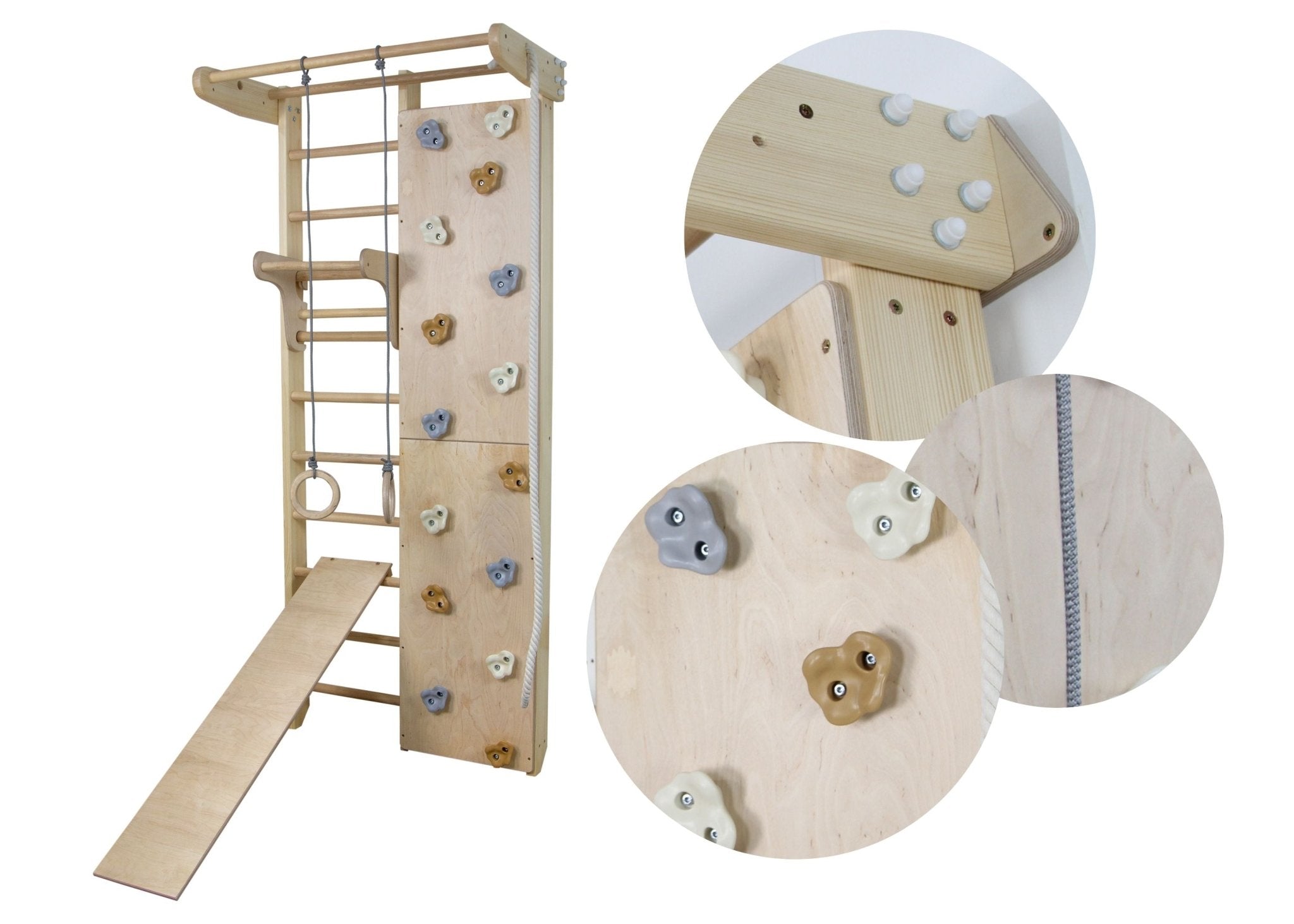 Wooden Indoor Playground "Kombi" - CleverWood