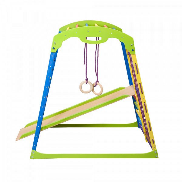 Wooden Sport Climbing Playground for Kids - CleverWood