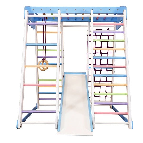 Wooden Sport Climbing Playground for Kids "Sky" - CleverWood