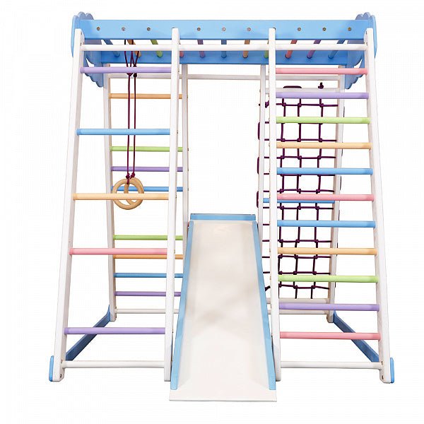 Wooden Sport Climbing Playground for Kids "Sky" - CleverWood