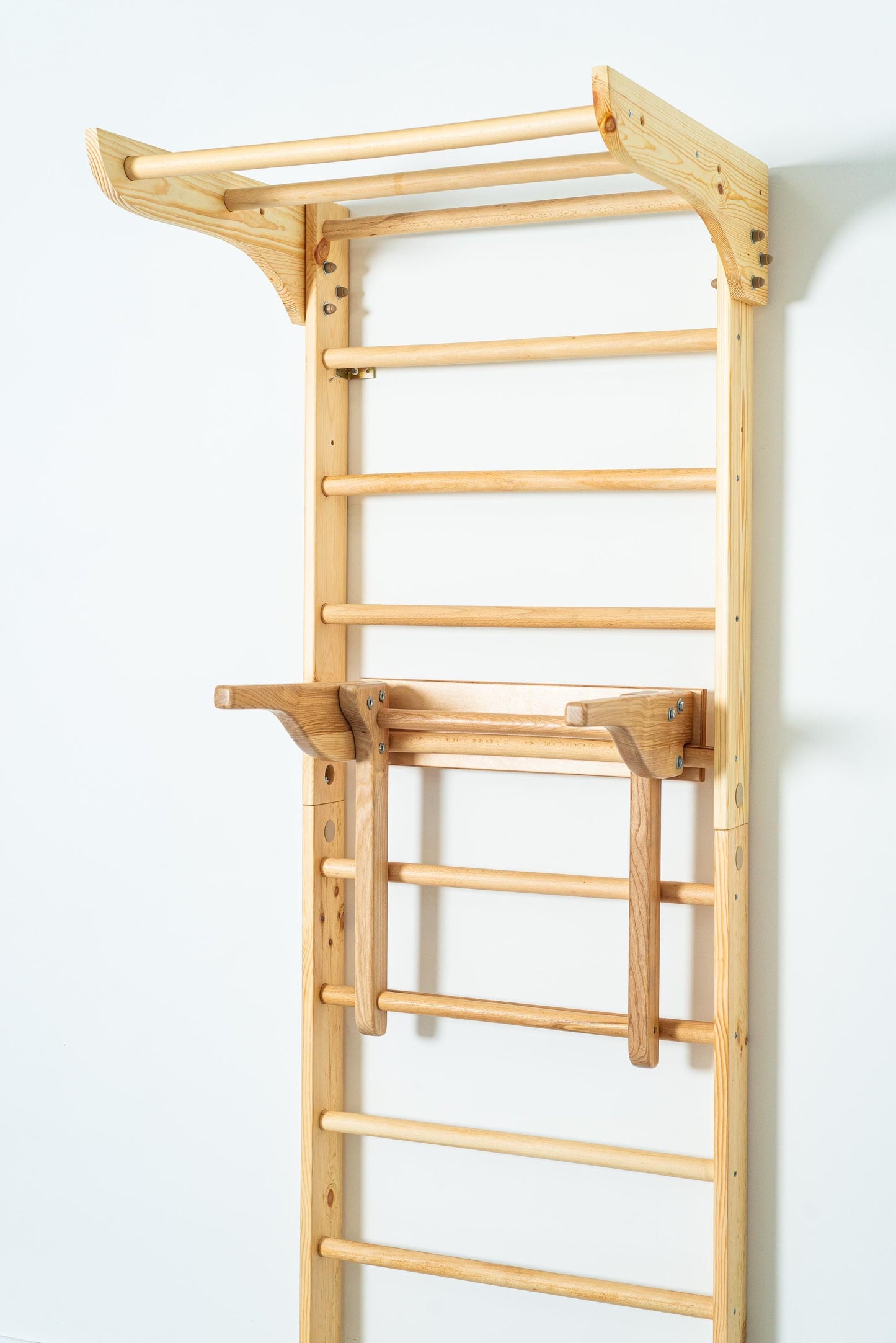 Multifunctional Wooden Swedish Sport Ladder with Pull-Up and Dip Bars for Home Gym | Ideal Christmas & Birthday Gift