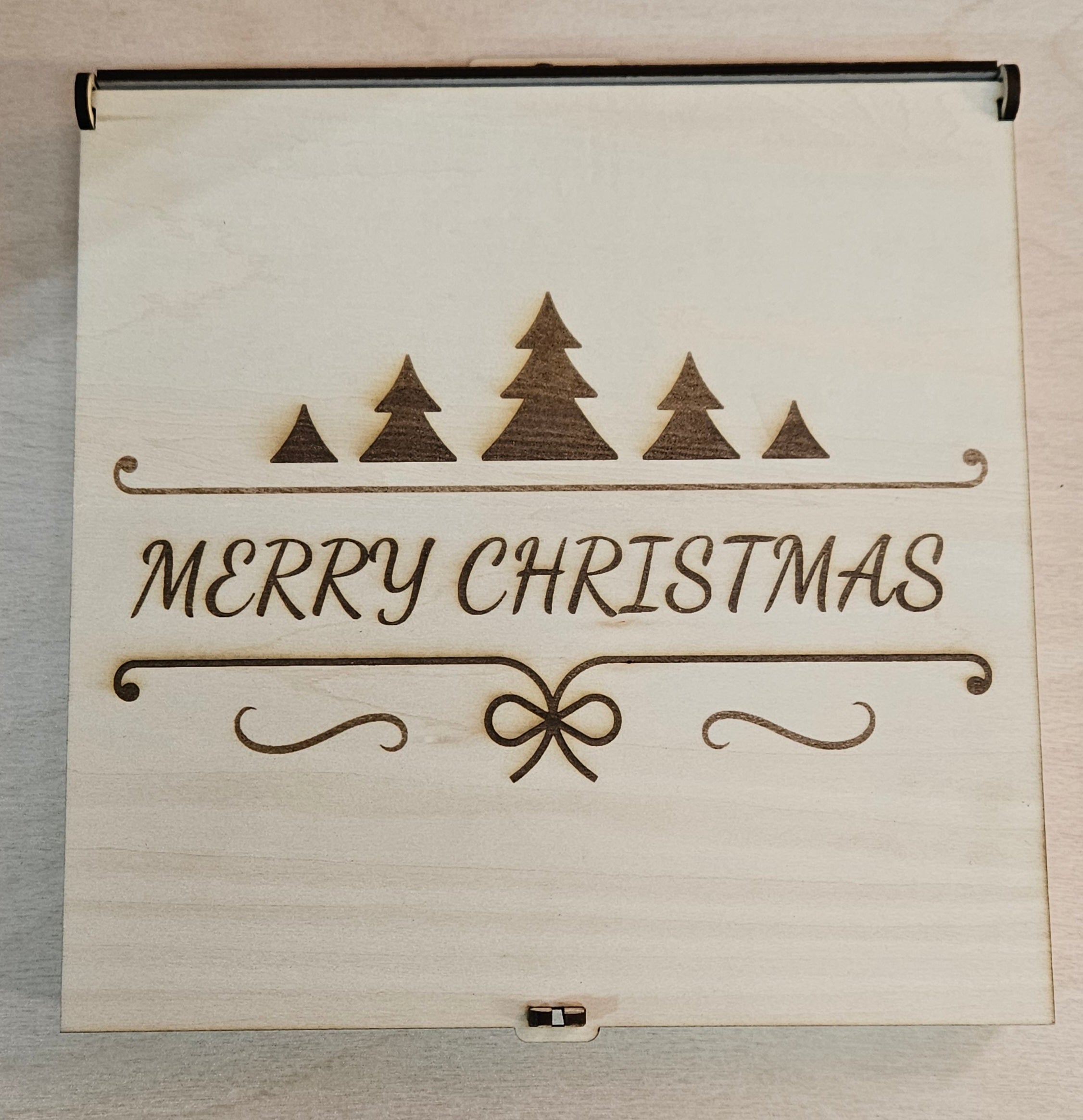Set of Christmas ornaments with box