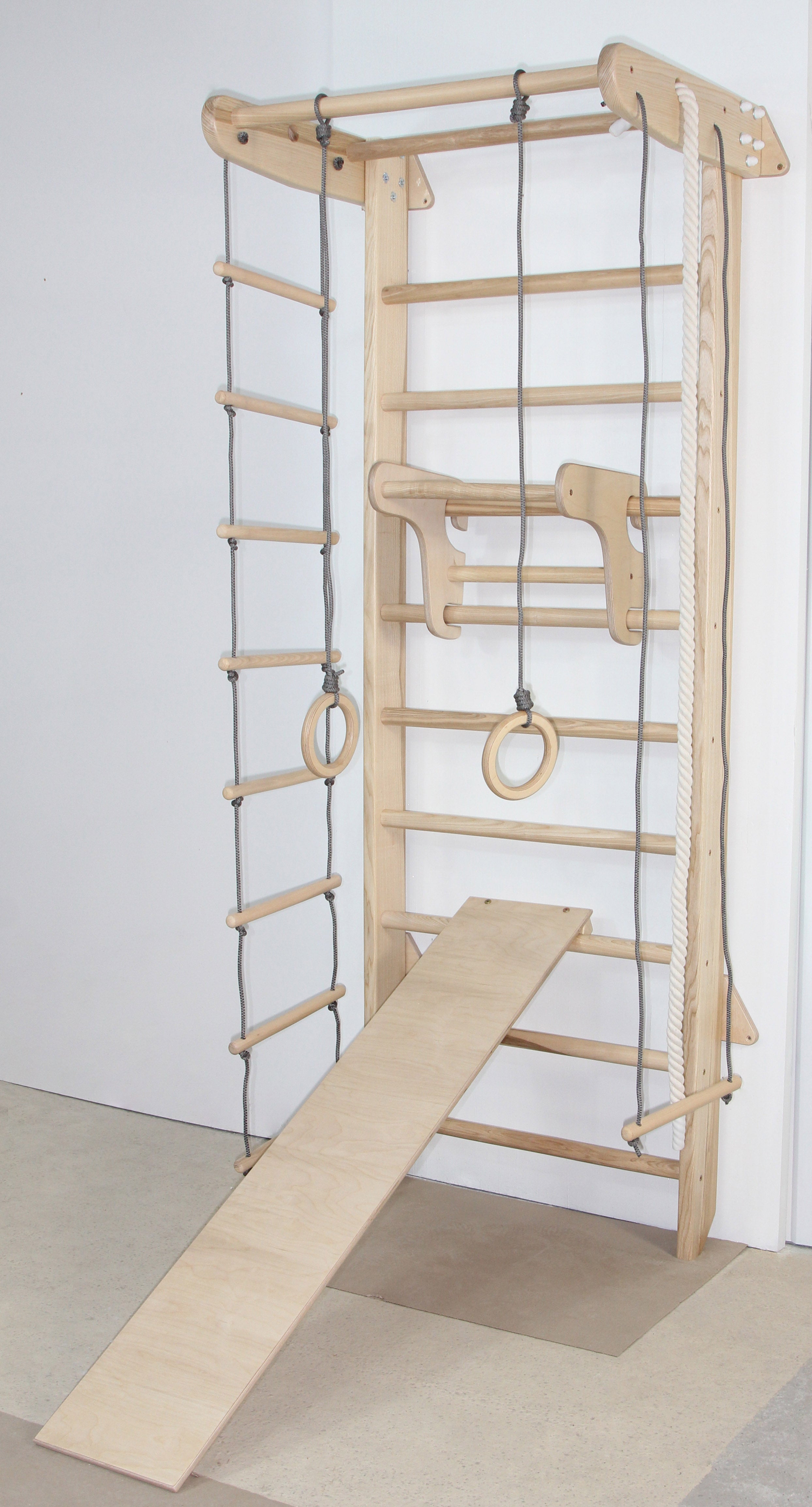 Wall Stall Bar Set made of Ash