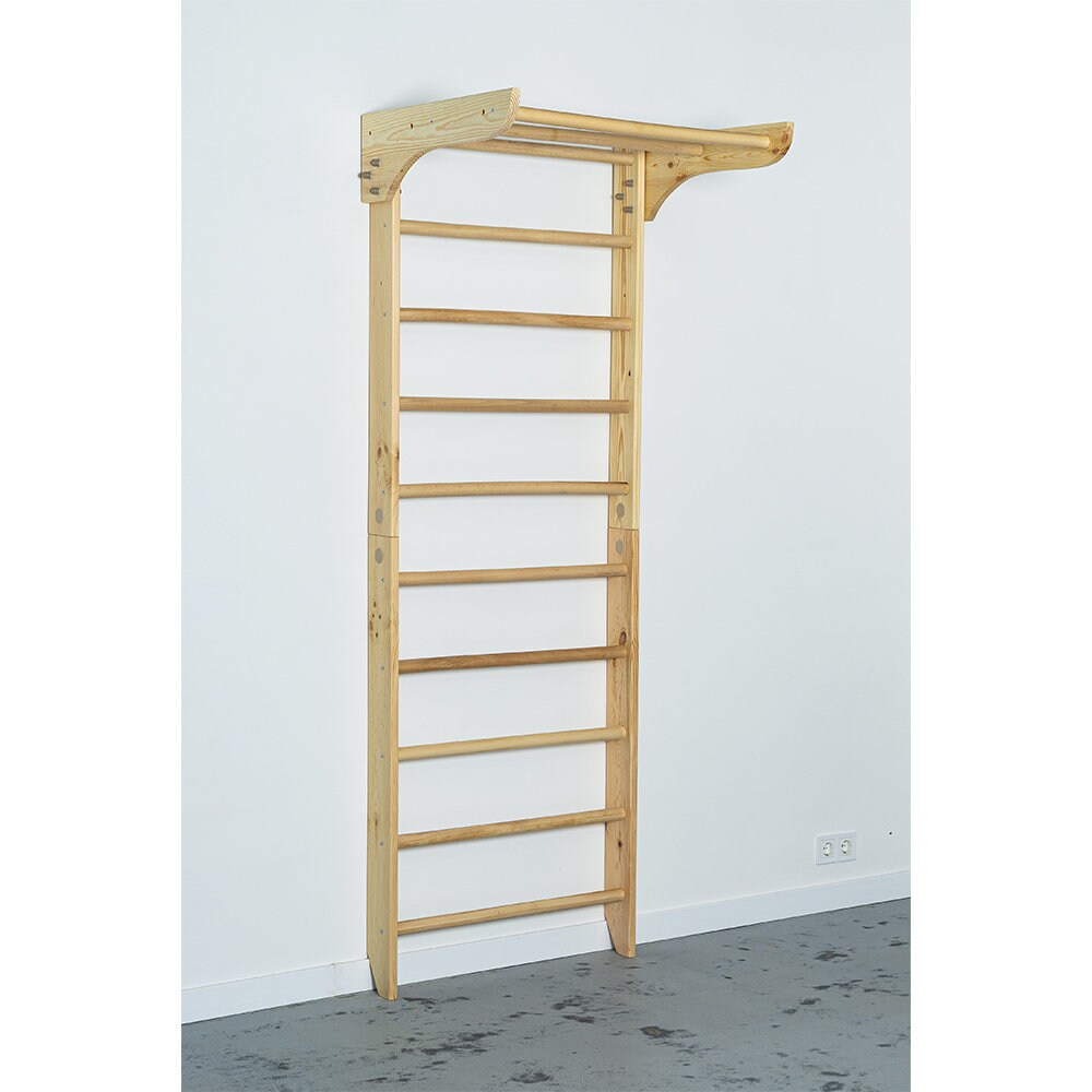 Pull up bars for Swedish ladders made of wood - Sport attachments - Equipment for Swedish ladder