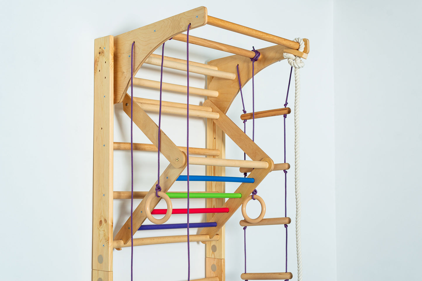 3in1 Set - Swedish Ladder, Climbing Playground, Gym