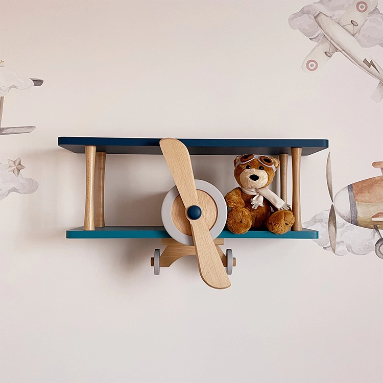 Wooden shelf Airplane