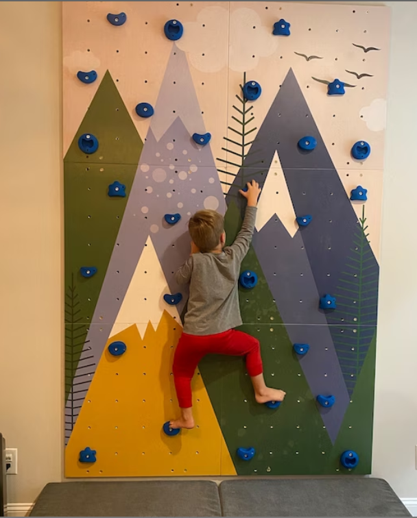 Climbing Wall Panels – Set of 3 Durable, Interactive Sport Panels for Strength and Coordination