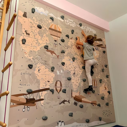 Climbing Wall Panels – Set of 3 Durable, Interactive Sport Panels for Strength and Coordination