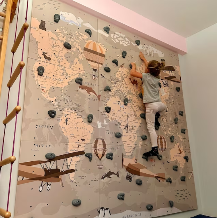 Climbing Wall Panels – Set of 3, 6 or 9 Durable, Interactive Sport Panels for Strength and Coordination