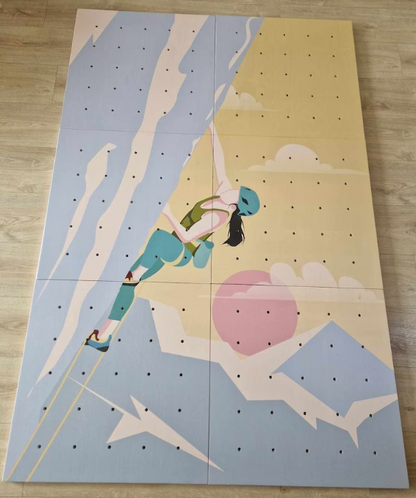 Climbing Wall Panels – Set of 3 Durable, Interactive Sport Panels for Strength and Coordination