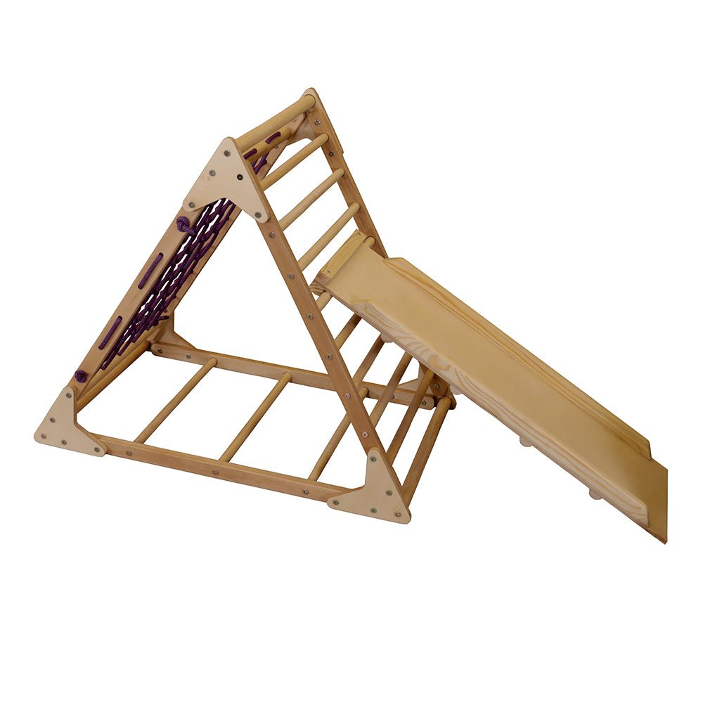 Activity triangle planground for kids 0 - 7 y.o. - CleverWood