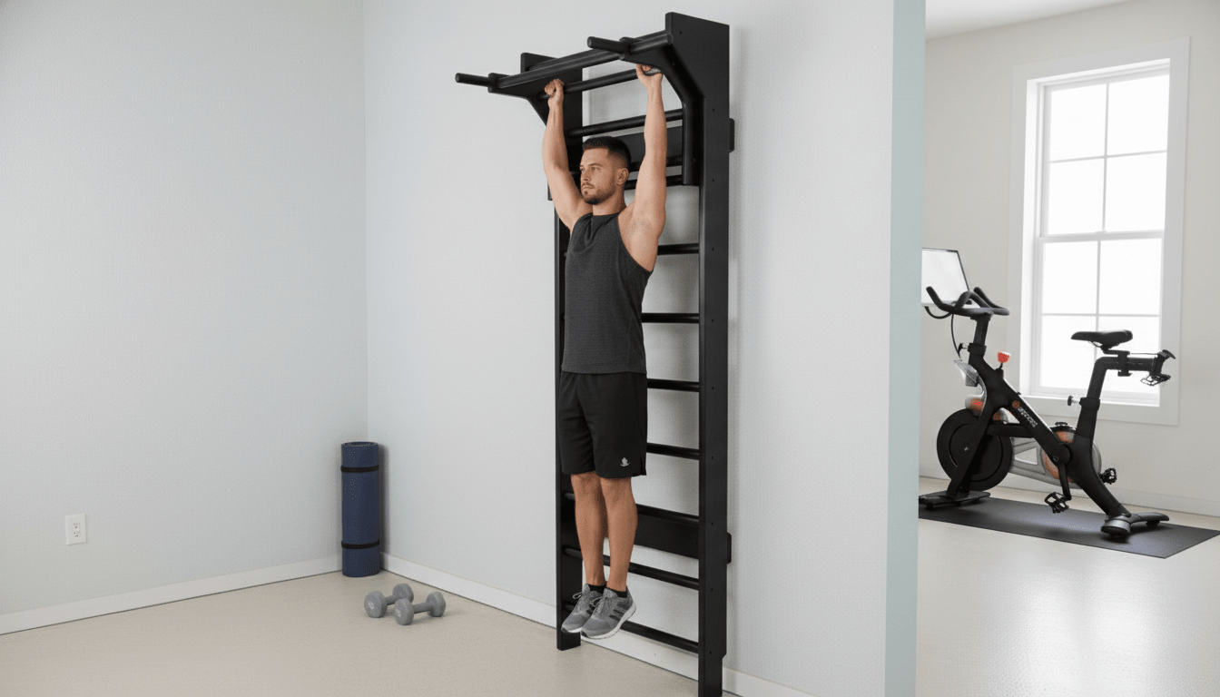 All - in - One Wooden Stall Bar Sport Ladder - CleverWood