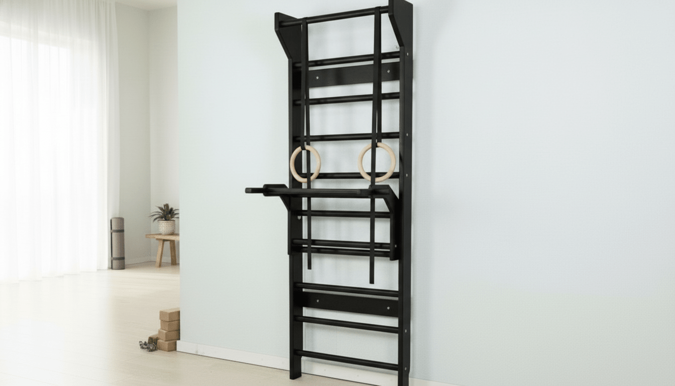 All - in - One Wooden Stall Bar Sport Ladder - CleverWood