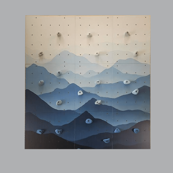 Climbing Wall Panels – Set of 3, 6 or 9 - Different design - CleverWood