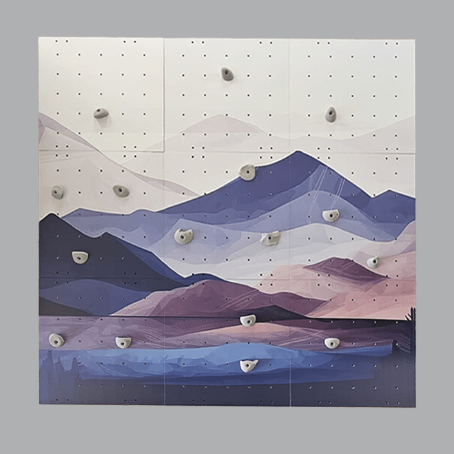 Climbing Wall Panels – Set of 3, 6 or 9 - Different design - CleverWood