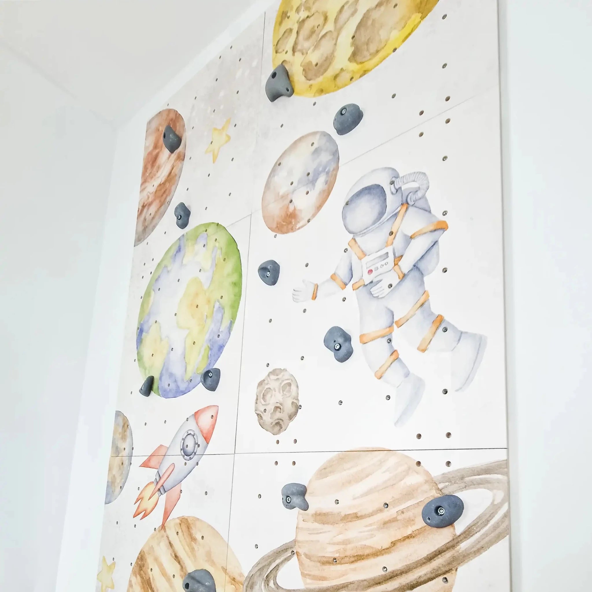 Climbing Wall Panels – Set of 3, 6 or 9 Durable, Interactive Sport Panels for Strength and Coordination - CleverWood