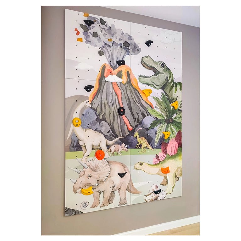 Climbing Wall Panels – Set of 3, 6 or 9 Durable, Interactive Sport Panels for Strength and Coordination - CleverWood