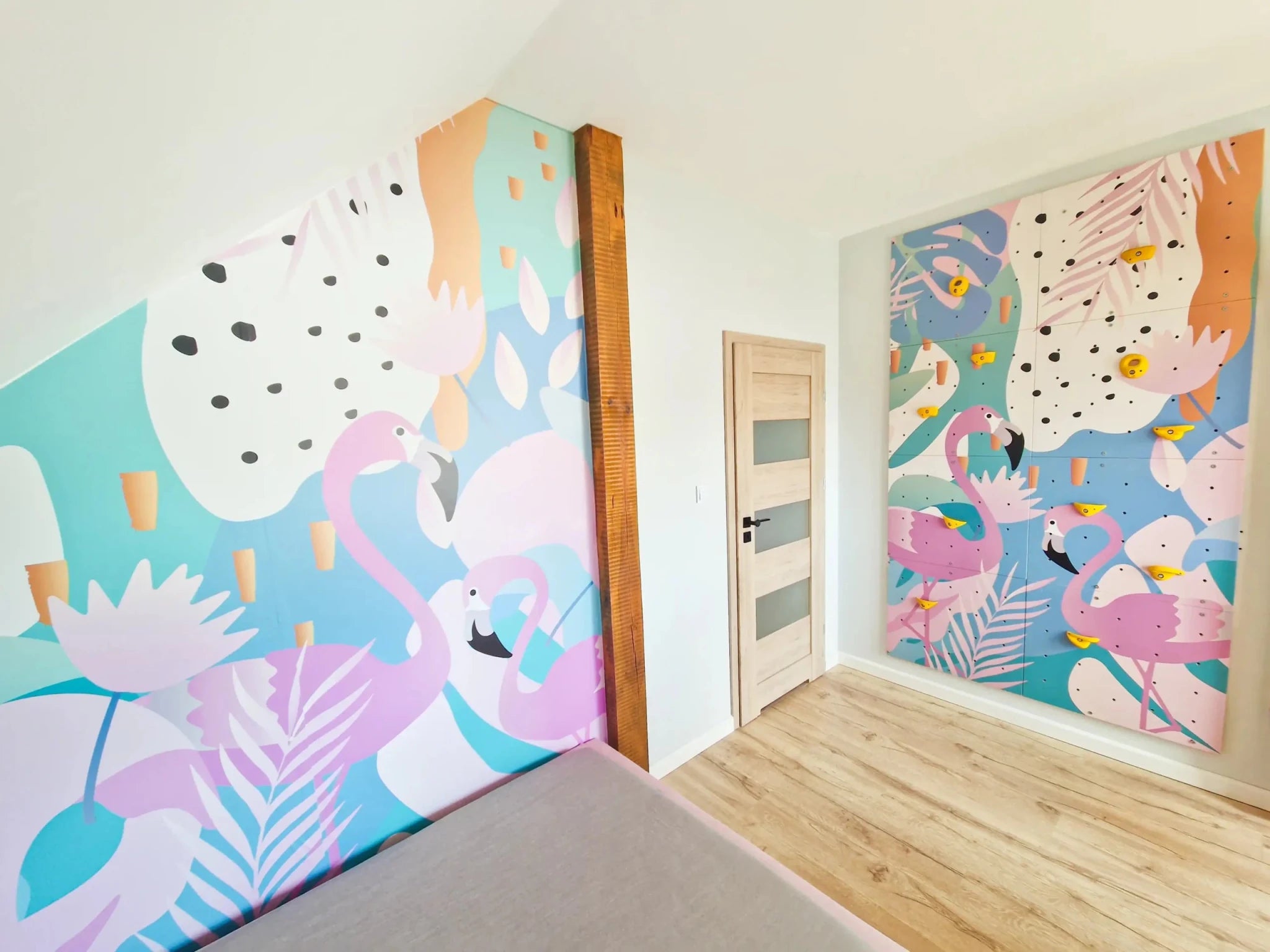 Climbing Wall Panels – Set of 3, 6 or 9 Durable, Interactive Sport Panels for Strength and Coordination - CleverWood