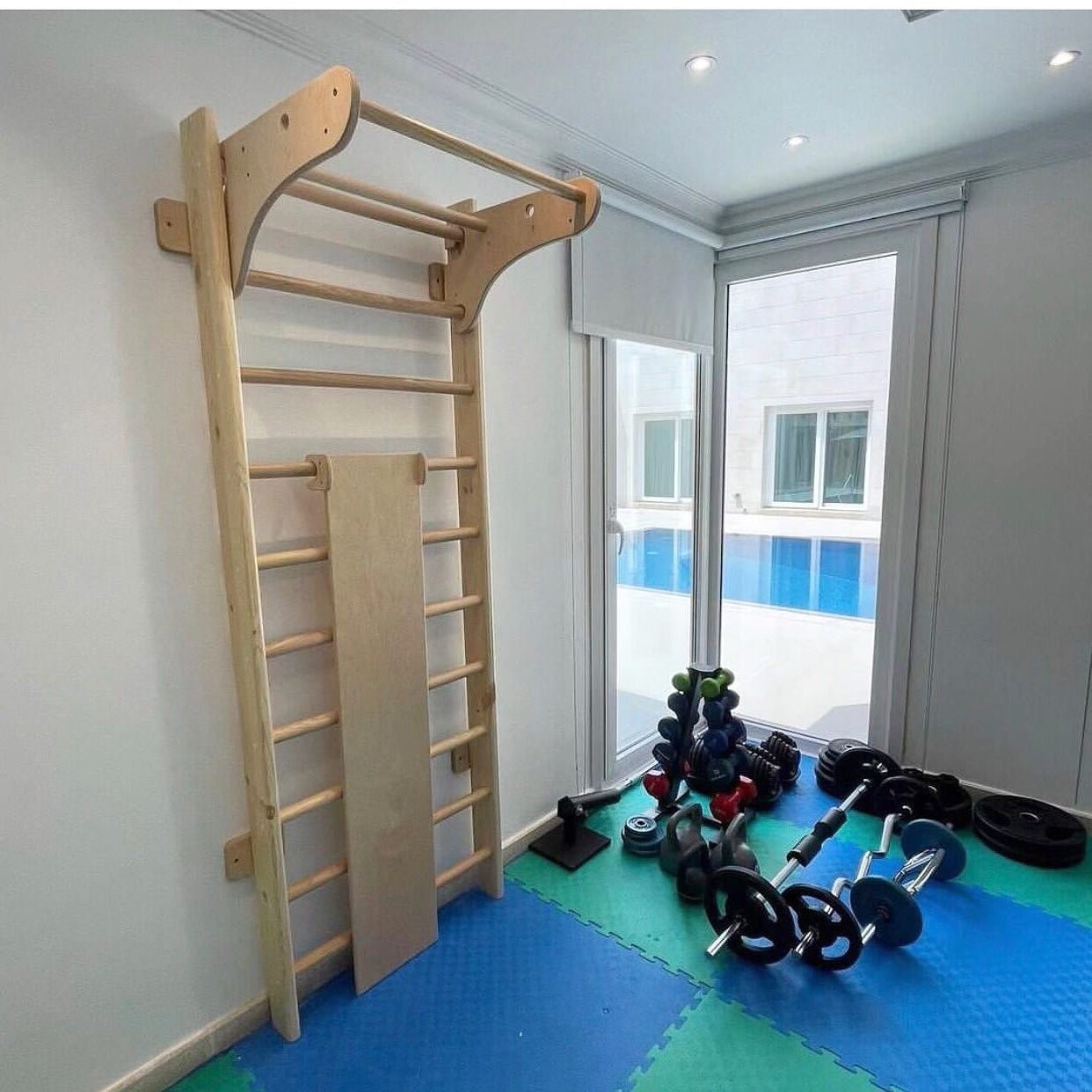 Custom Wooden sport ladder - CleverWood