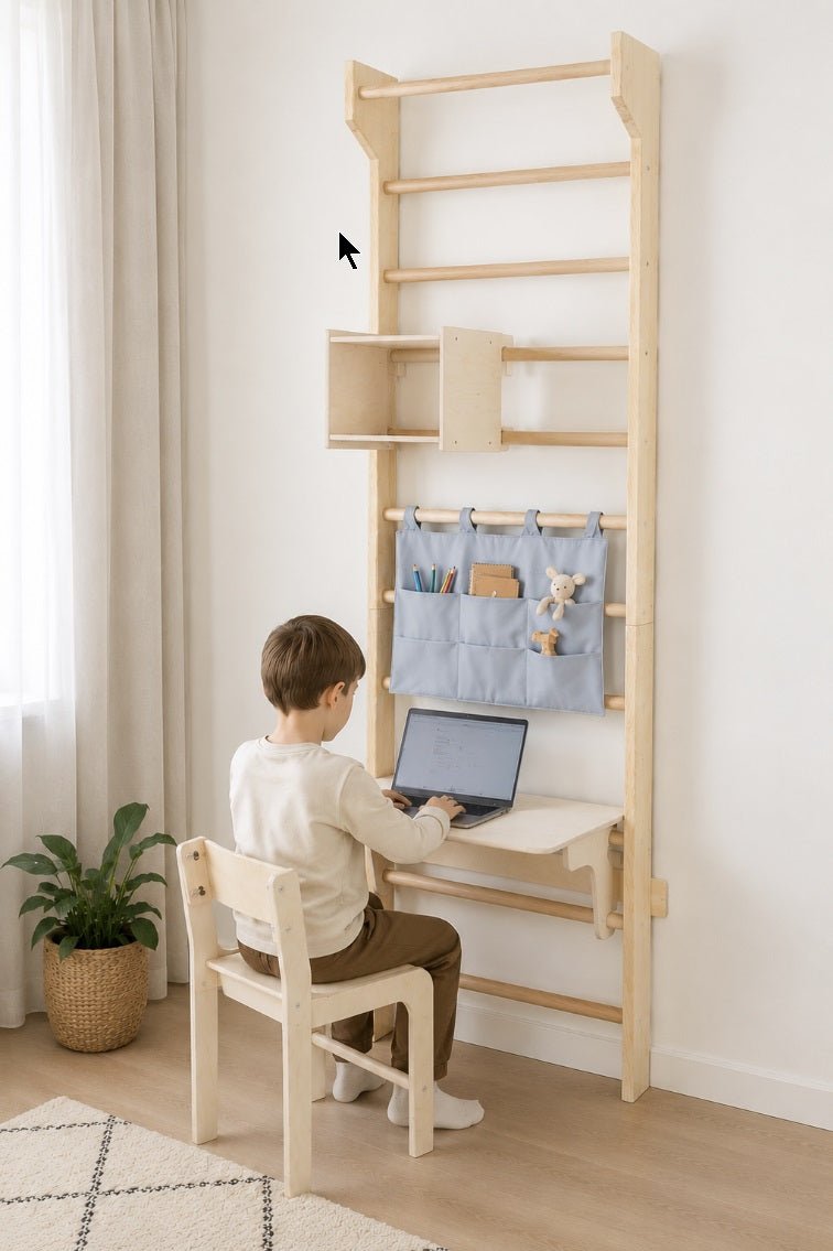 Hanging Pocket Organizer for Swedish Ladder - CleverWood
