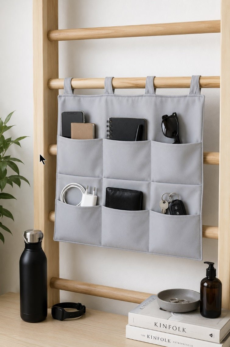 Hanging Pocket Organizer for Swedish Ladder - CleverWood