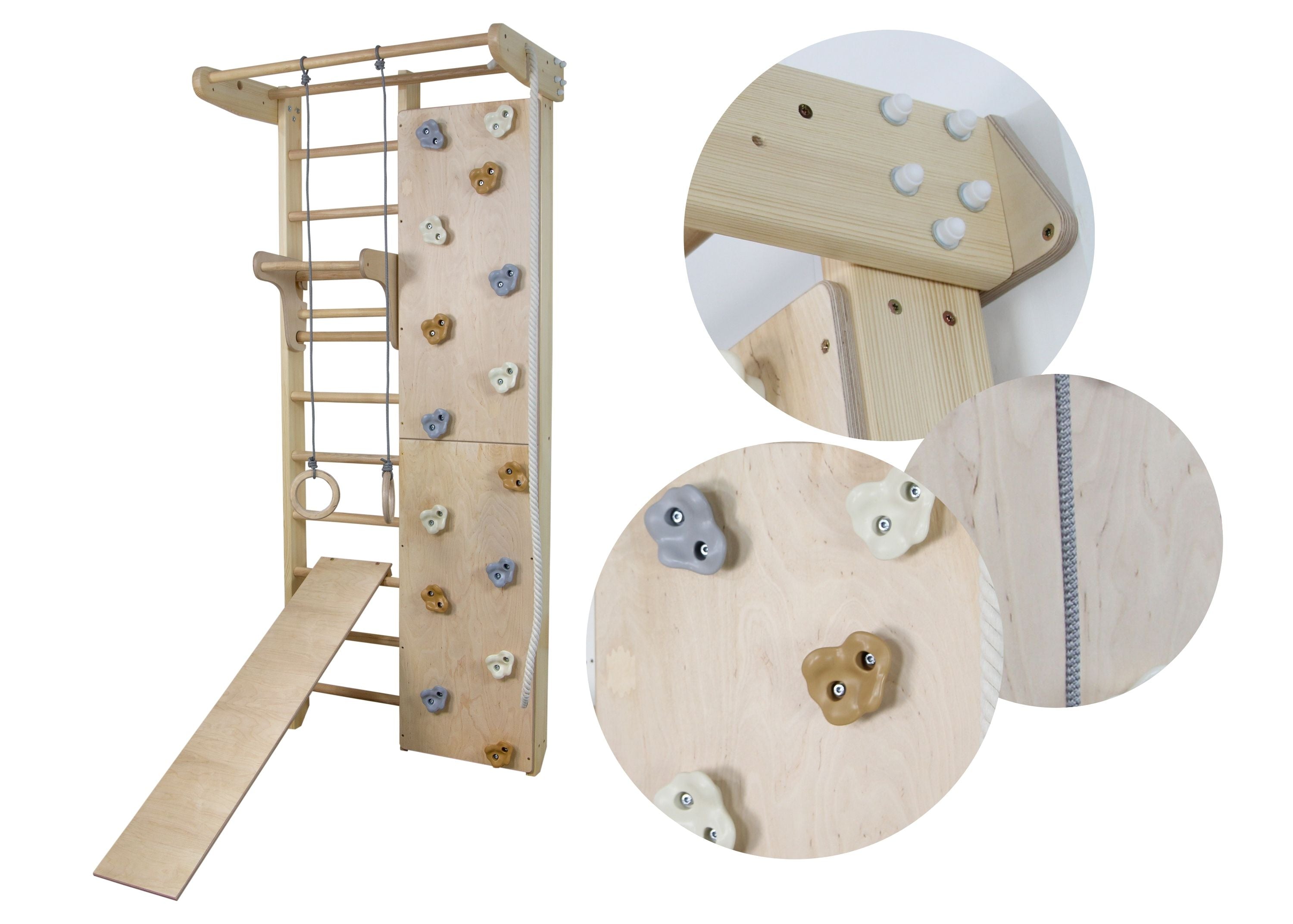 Wooden Indoor Playground "Kombi"